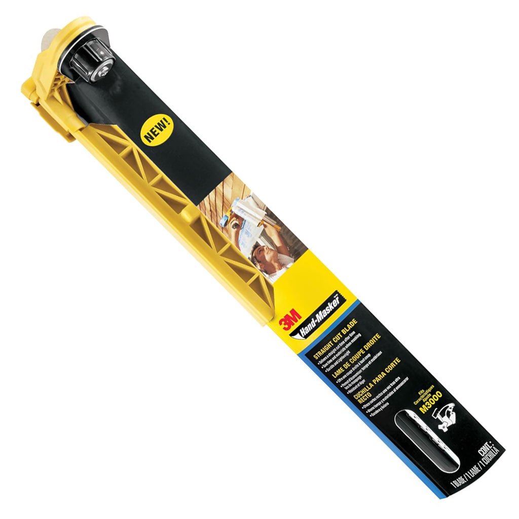 Professional 3M Hand-Masker straight cut blade with sharp stainless steel edge, 30.48cm
