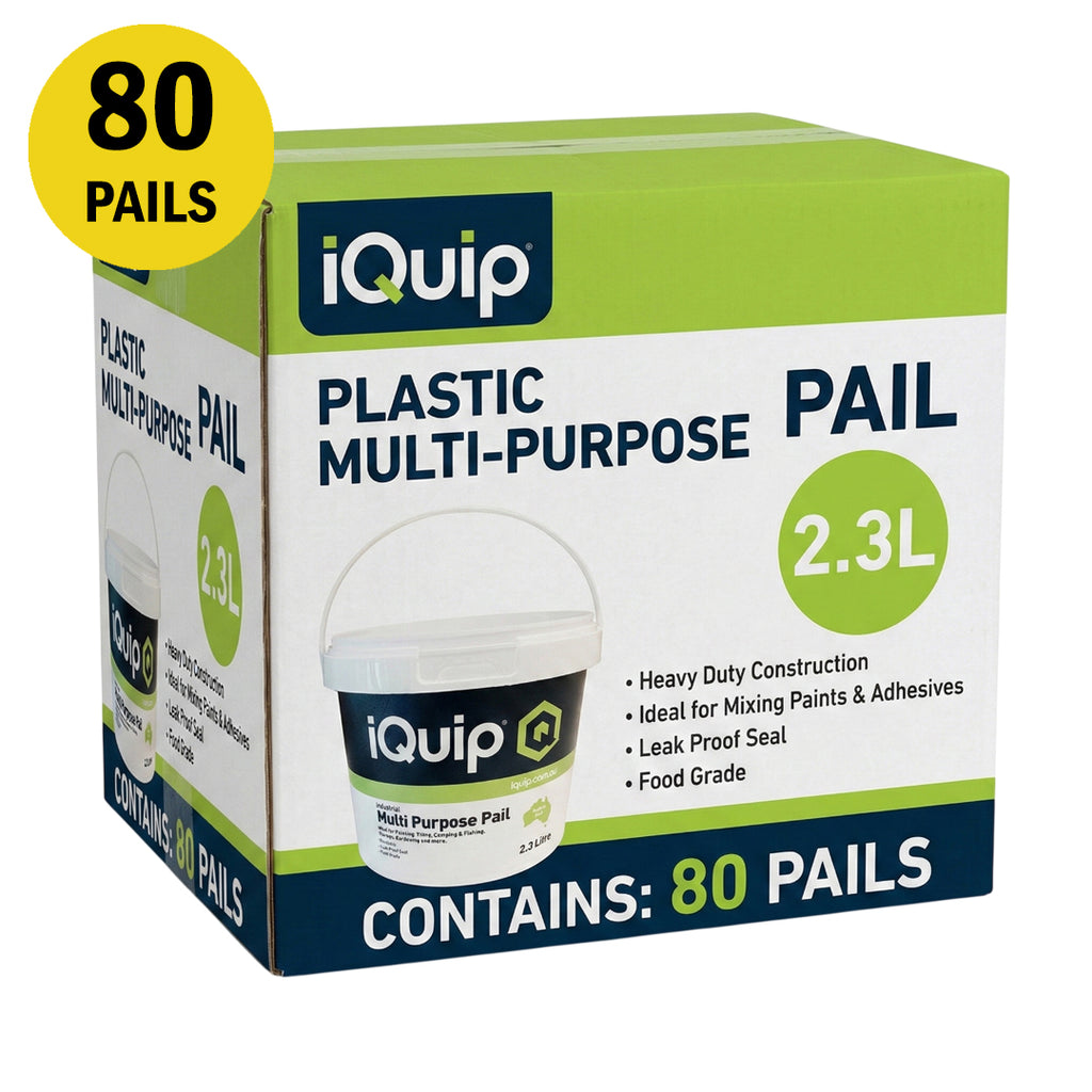 iQuip 2.3L Plastic Muli-Purpose Pail (no lid)