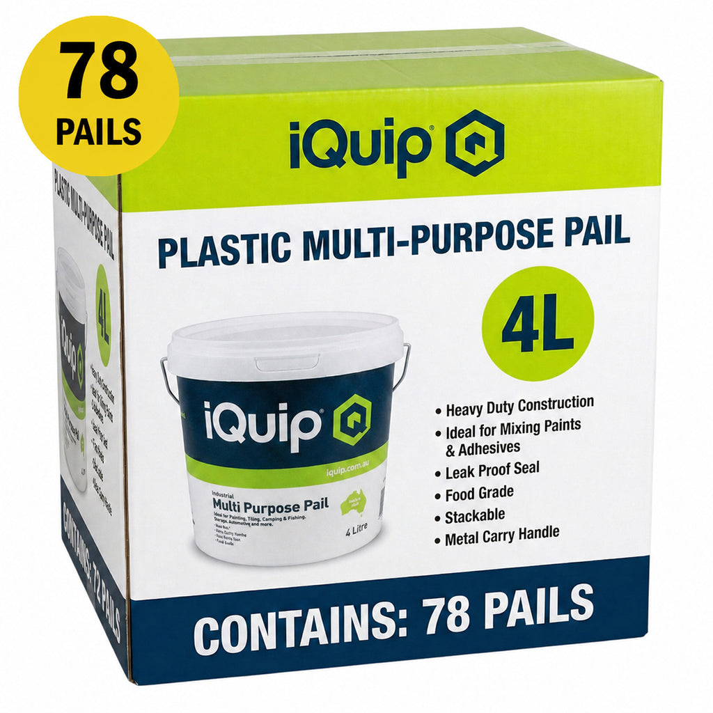iQuip 4L Plastic Muli-Purpose Pail