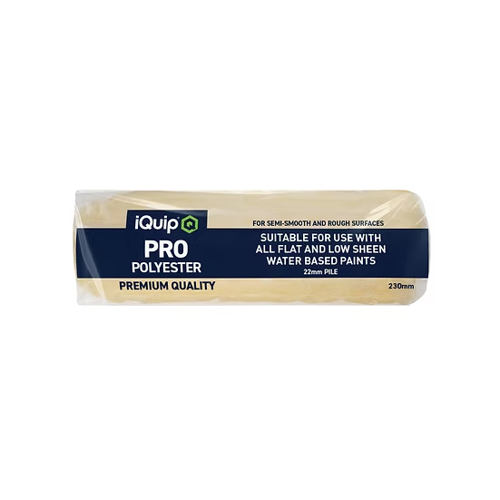 iQuip PRO Polyester Paint Roller Sleeve 22mm Nap Range