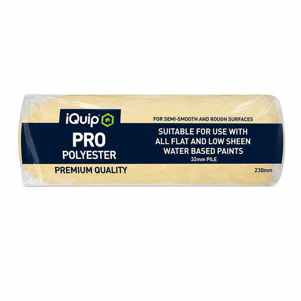 iQuip PRO Polyester Paint Roller Sleeve 32mm Nap Range