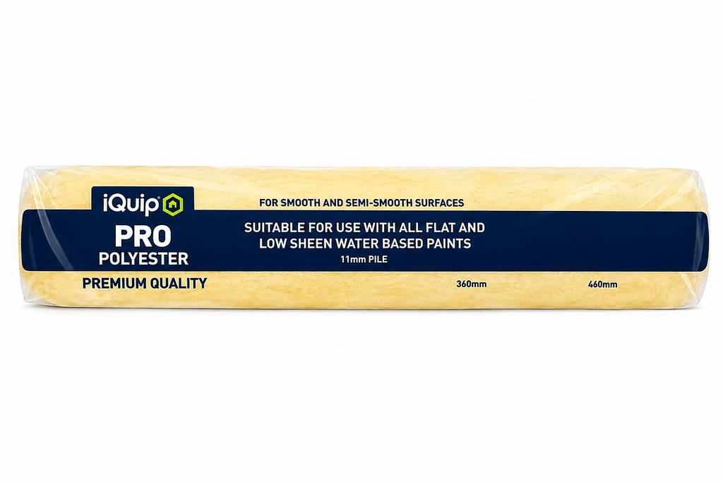 iQuip PRO Polyester Paint Roller Sleeve 11mm Nap Range