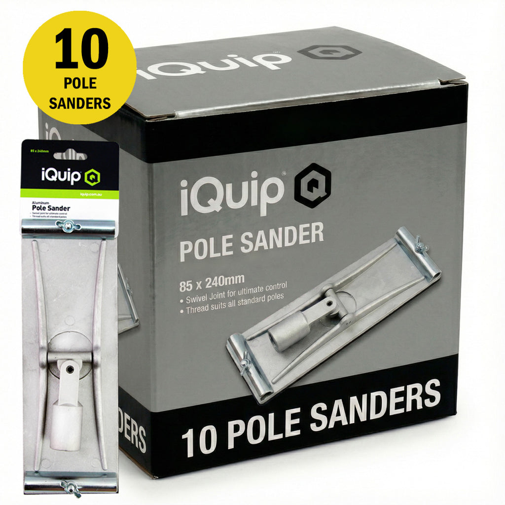 iQuip Aluminium Pole Sander Heavy Duty 240mm x 85mm
