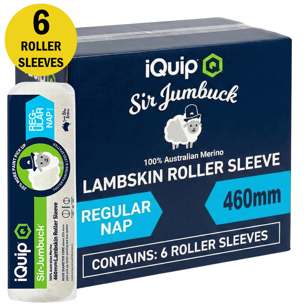 iQuip Sir Jumbuck Lambskin Roller Sleeve Regular Nap Range