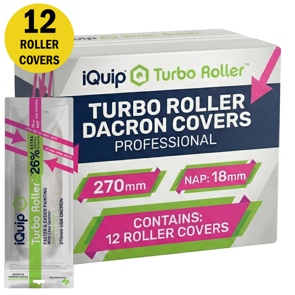 iQuip Turbo Roller Sleeve Professional 270mm USA Dacron Range