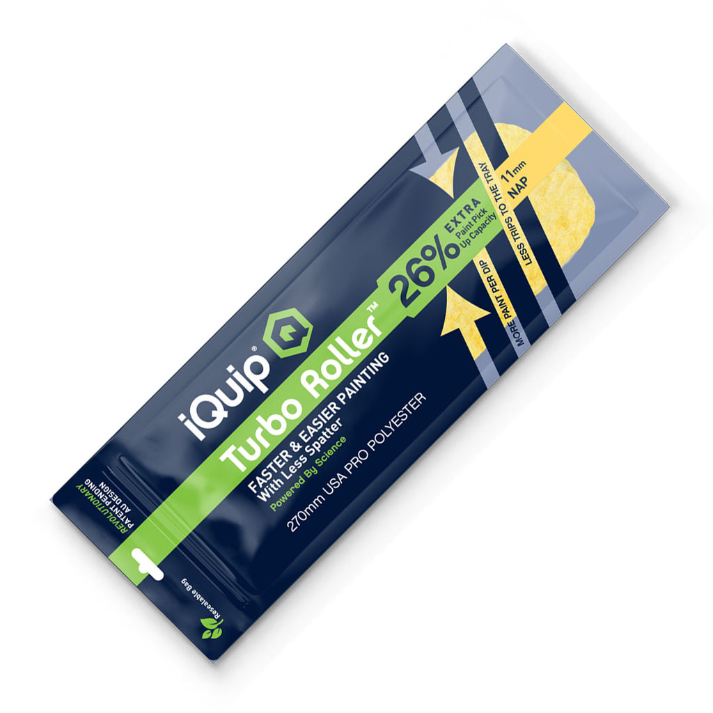 iQuip Turbo Roller Sleeve Professional 11mm Nap Range