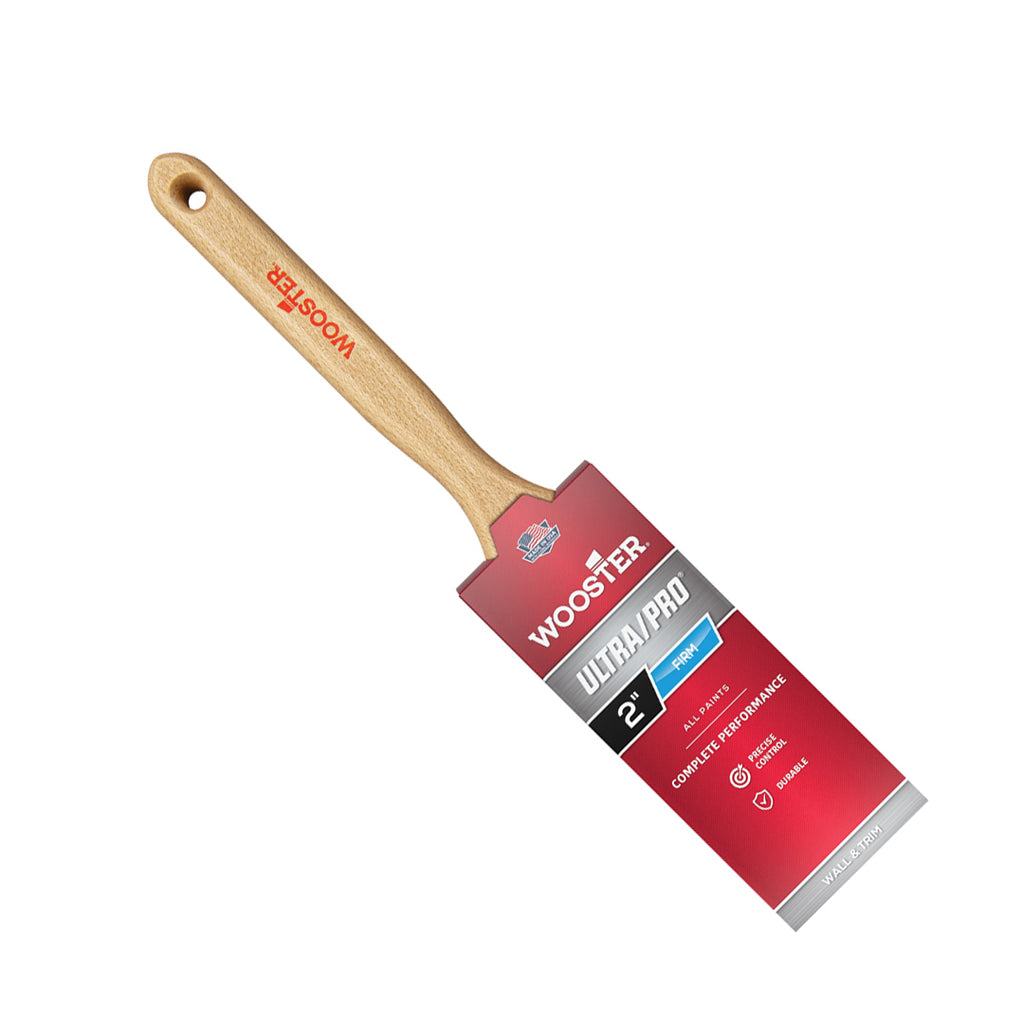 Wooster Ultra Pro Mink 50mm flat sash paint brush in packaging for wall and trim