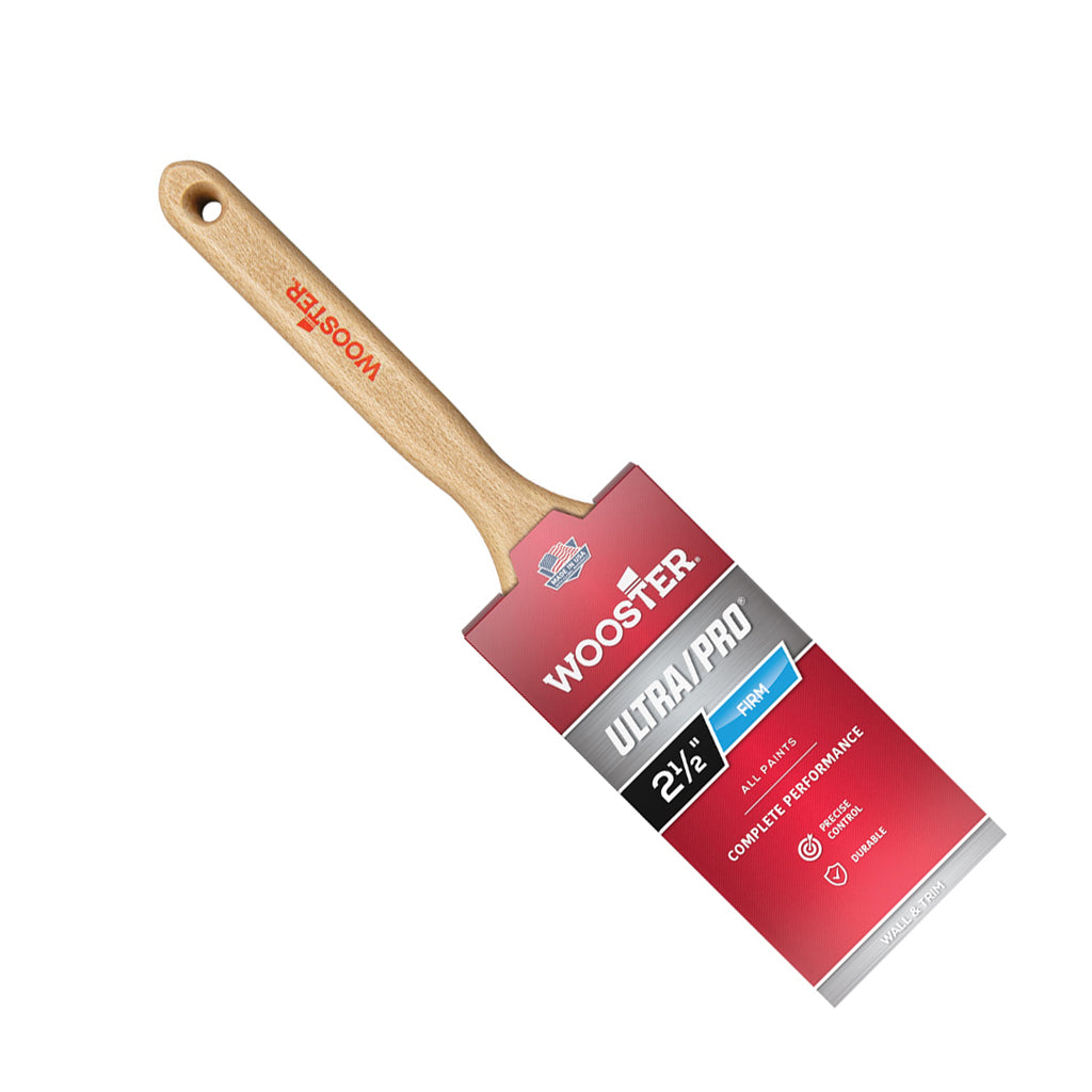 Wooster Ultra Pro Mink 63mm flat sash paint brush with wood handle for trim work