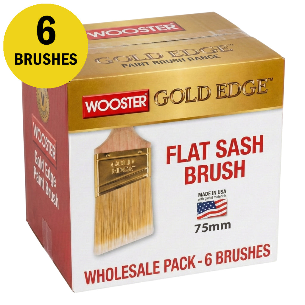 Wooster Gold Edge Flat Sash Brush 5233