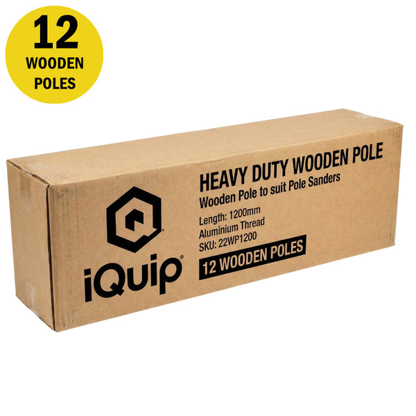 iQuip Heavy Duty Wooden Pole