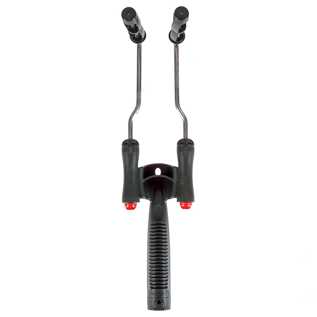 Front view of Wooster Jumbo-Koter Pipe Painter dual cage frame for smooth rolling