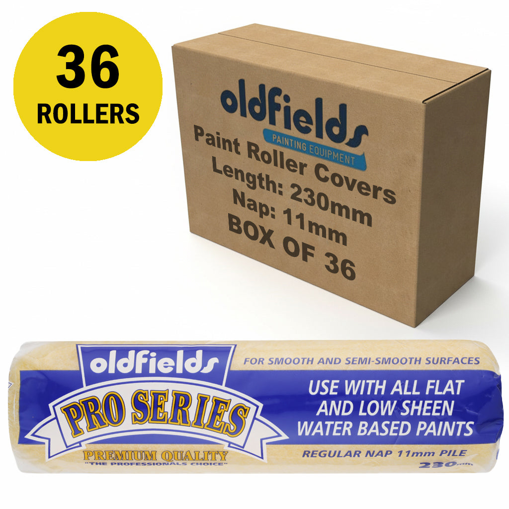 Oldfields Pro Series Paint Roller Covers Nap 11mm