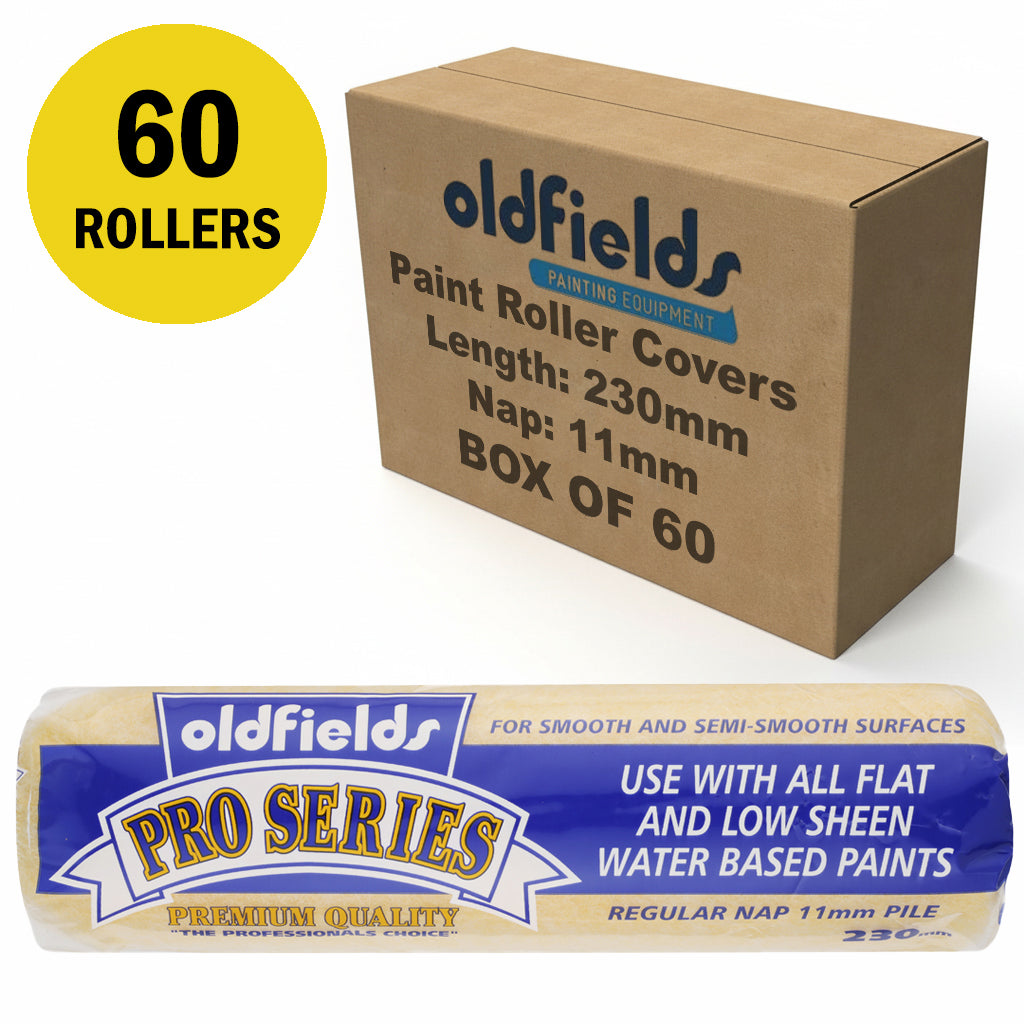 Oldfields Pro Series Paint Roller Covers Nap 11mm