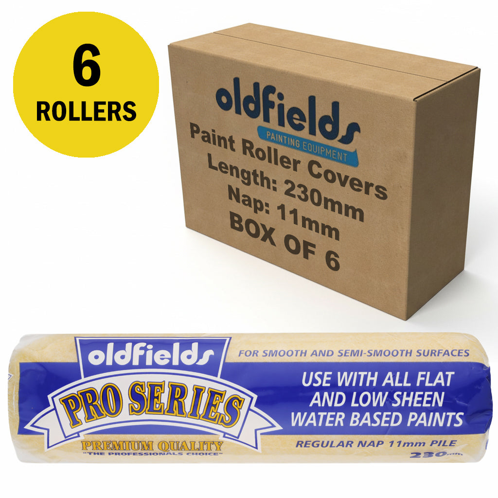 Oldfields Pro Series Paint Roller Covers Nap 11mm