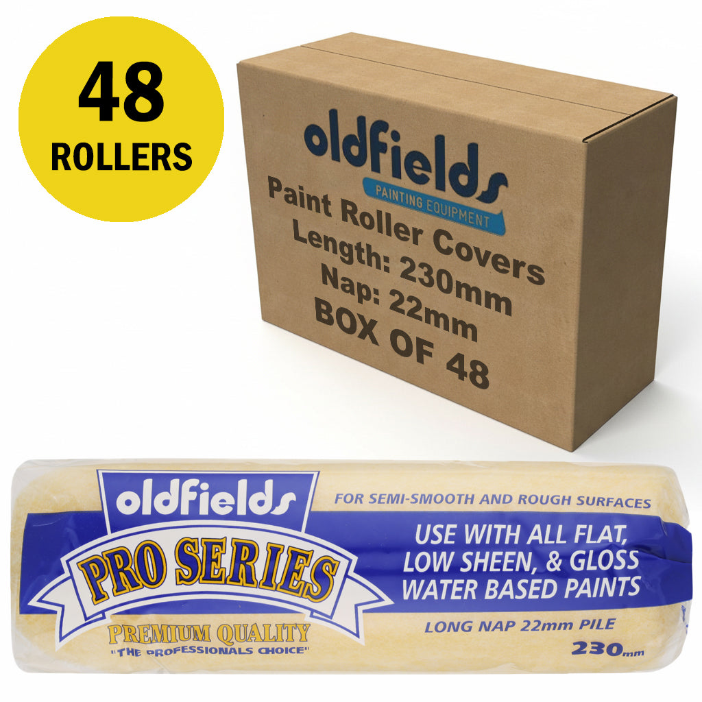 Oldfields Pro Series Paint Roller Covers Nap 22mm