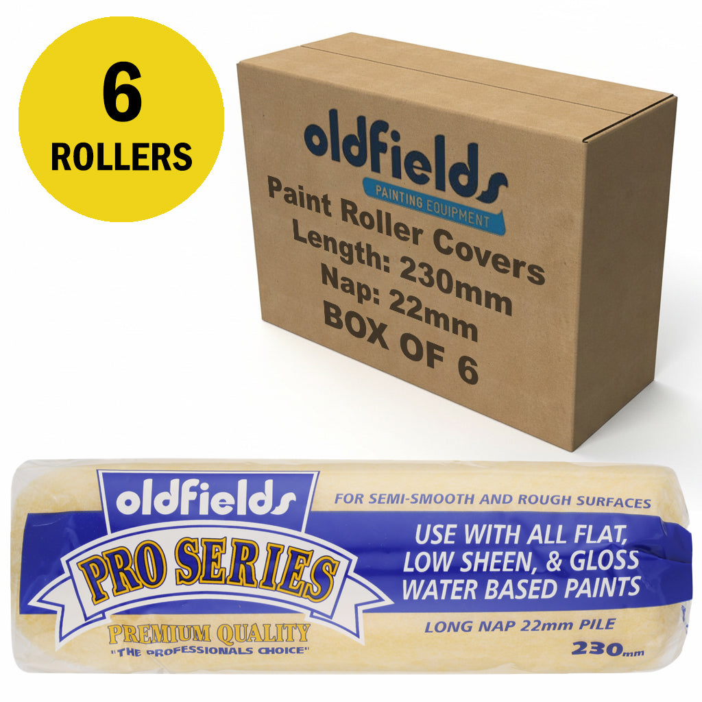 Oldfields Pro Series Paint Roller Covers Nap 22mm