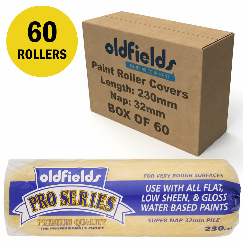 Oldfields Pro Series Paint Roller Covers Nap 32mm