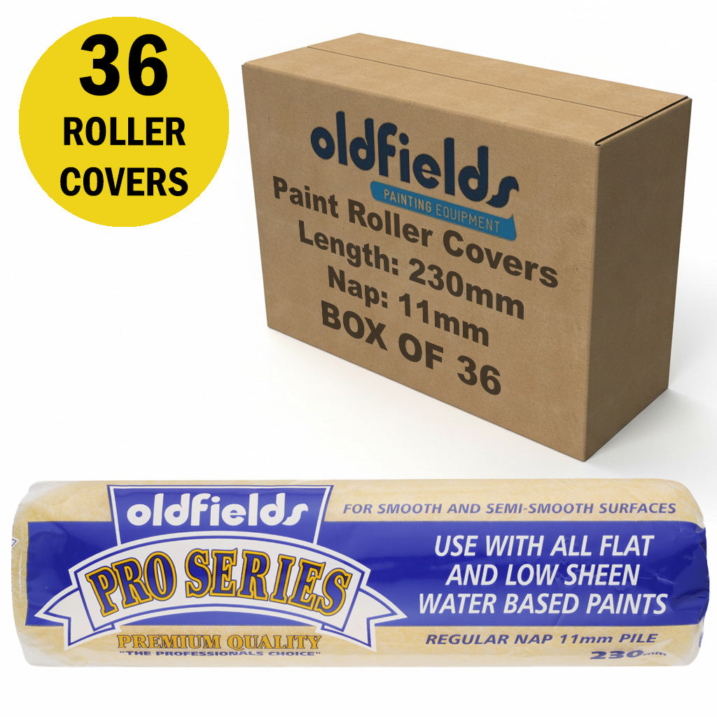 Oldfields Pro Series Paint Roller Covers 11mm Nap