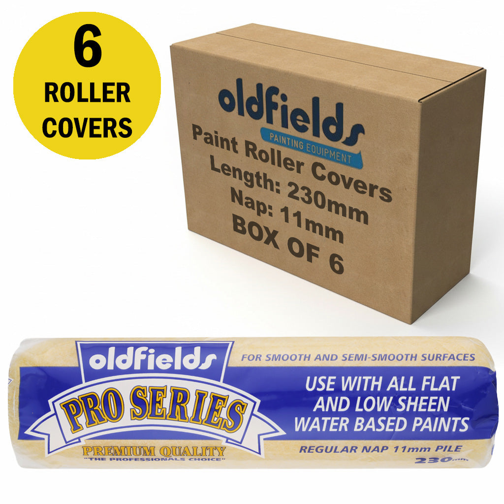 Oldfields Pro Series Paint Roller Covers 11mm Nap