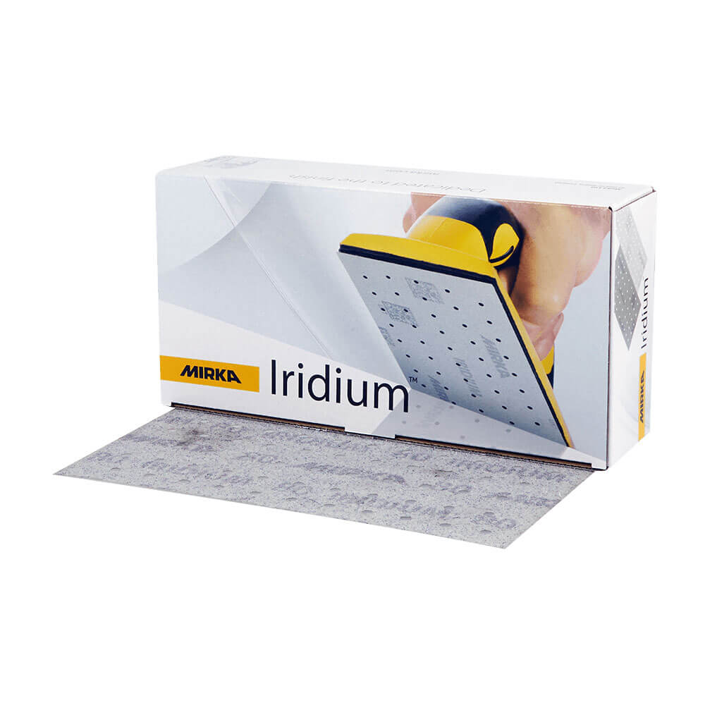 Mirka Iridium Abrasive Sheets 115 x 230mm - 50 Pack