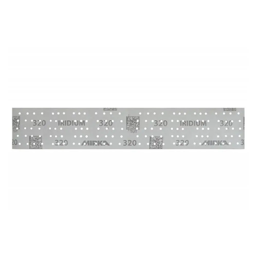 Mirka Iridium 70 x 400mm Perforated Sanding Sheets (100 Pack)