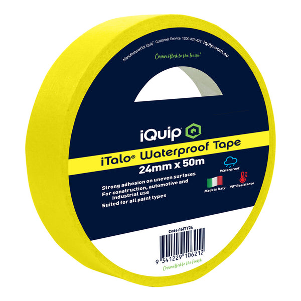 iQuip Italo Yellow Waterproof Masking Tape Range