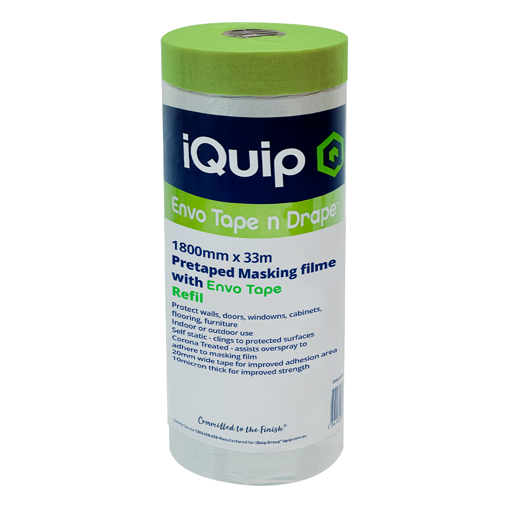 iQuip Envo Pretaped Masking Film Refill - Box of 24 - Bulk Special