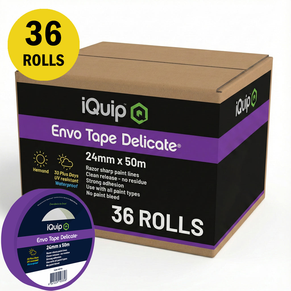 iQuip Delicate Masking Tape 24mm x 50m