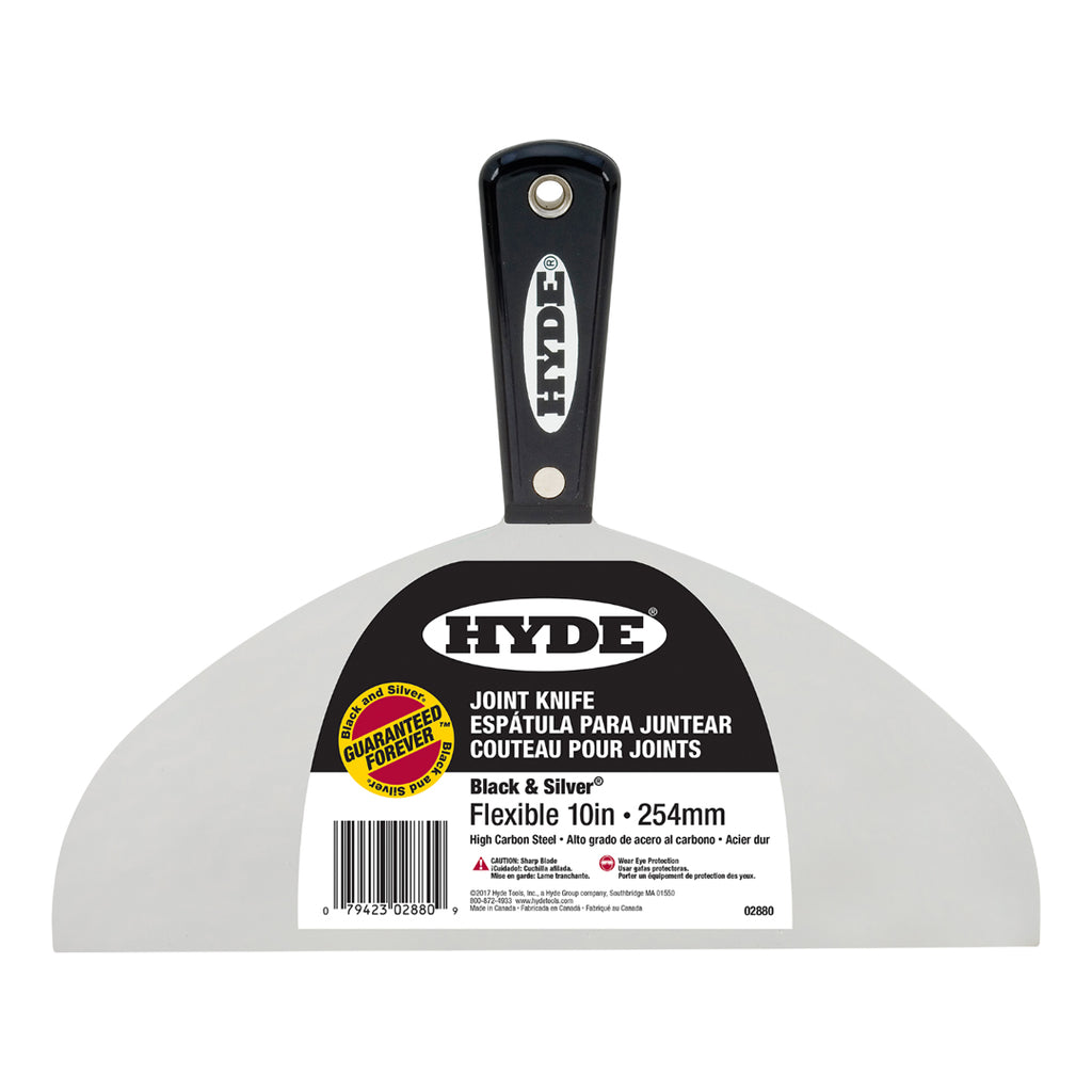 Hyde Flexible High Carbon Steel Black & Silver Joint Knife