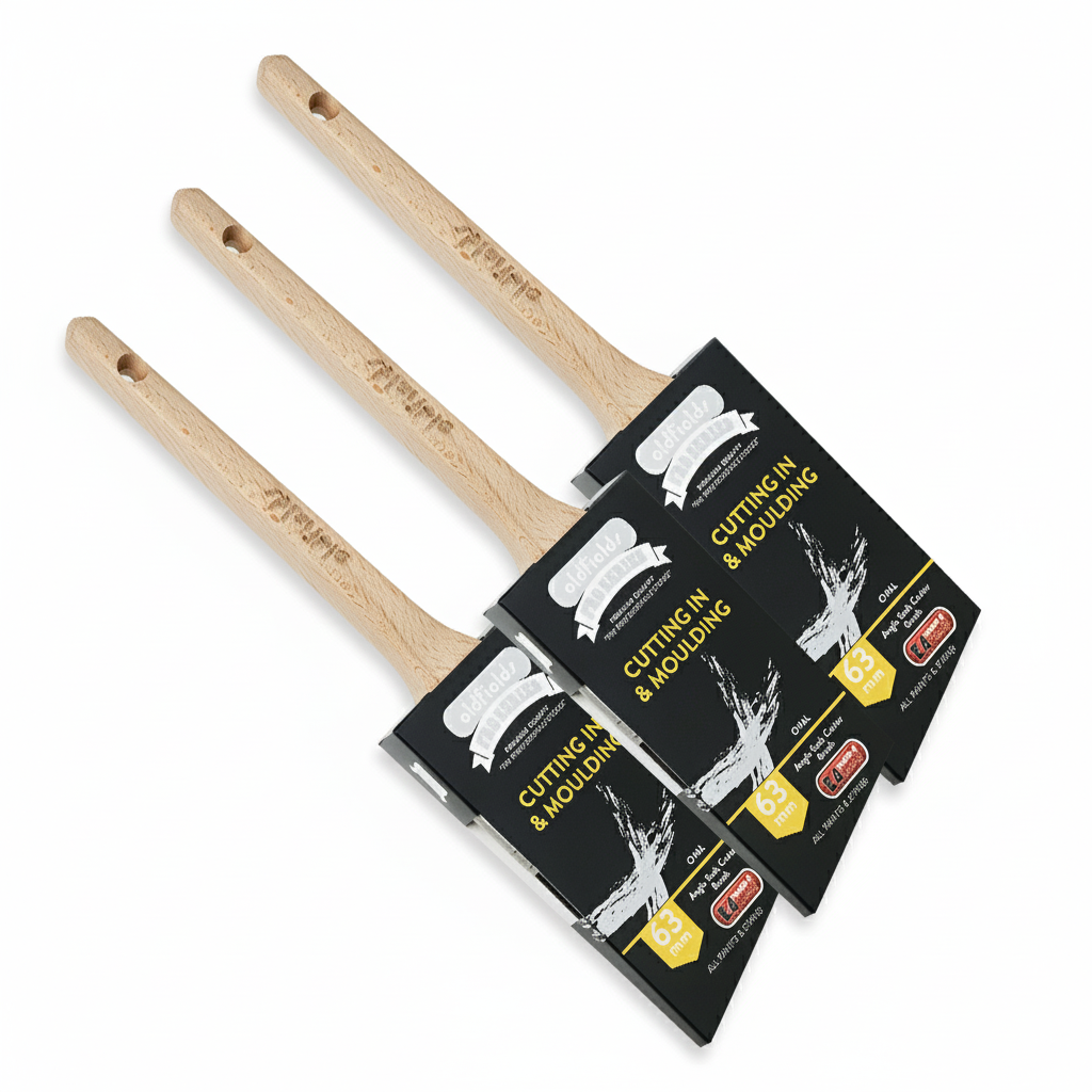 Oldfields Pro Series Oval Sash Angle Cutters Brushes