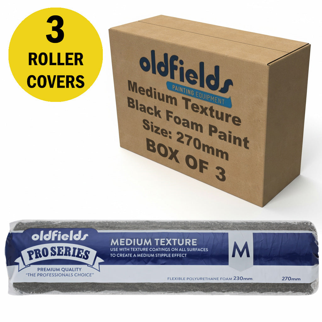 Oldfields Medium Texture Paint Roller 230mm & 270mm