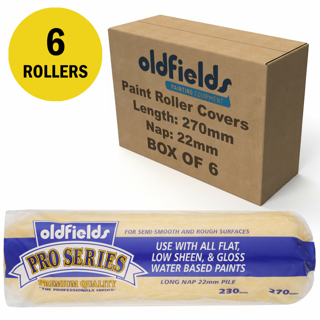 Oldfields Pro Series Paint Roller Covers Nap 22mm