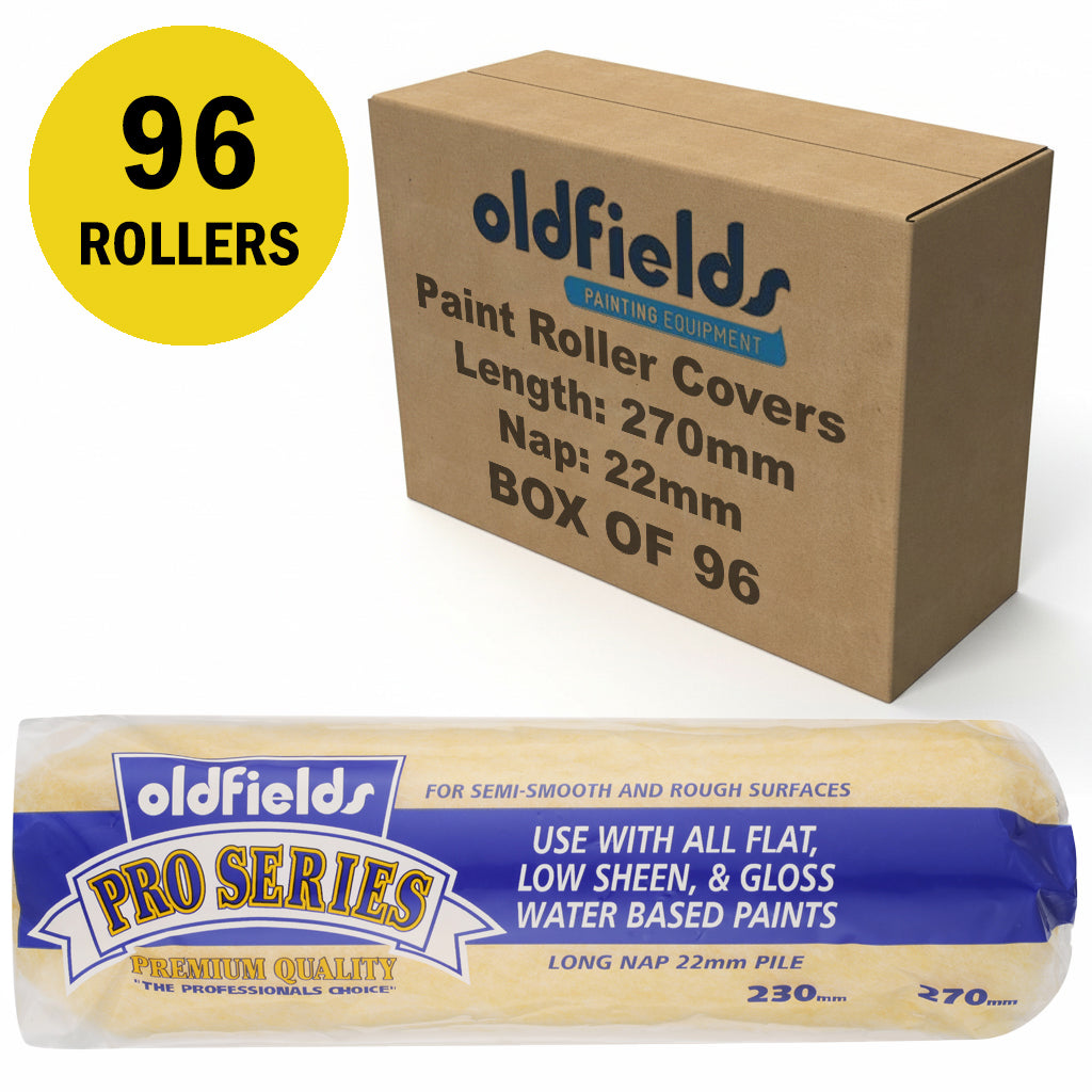 Oldfields Pro Series Paint Roller Covers Nap 22mm