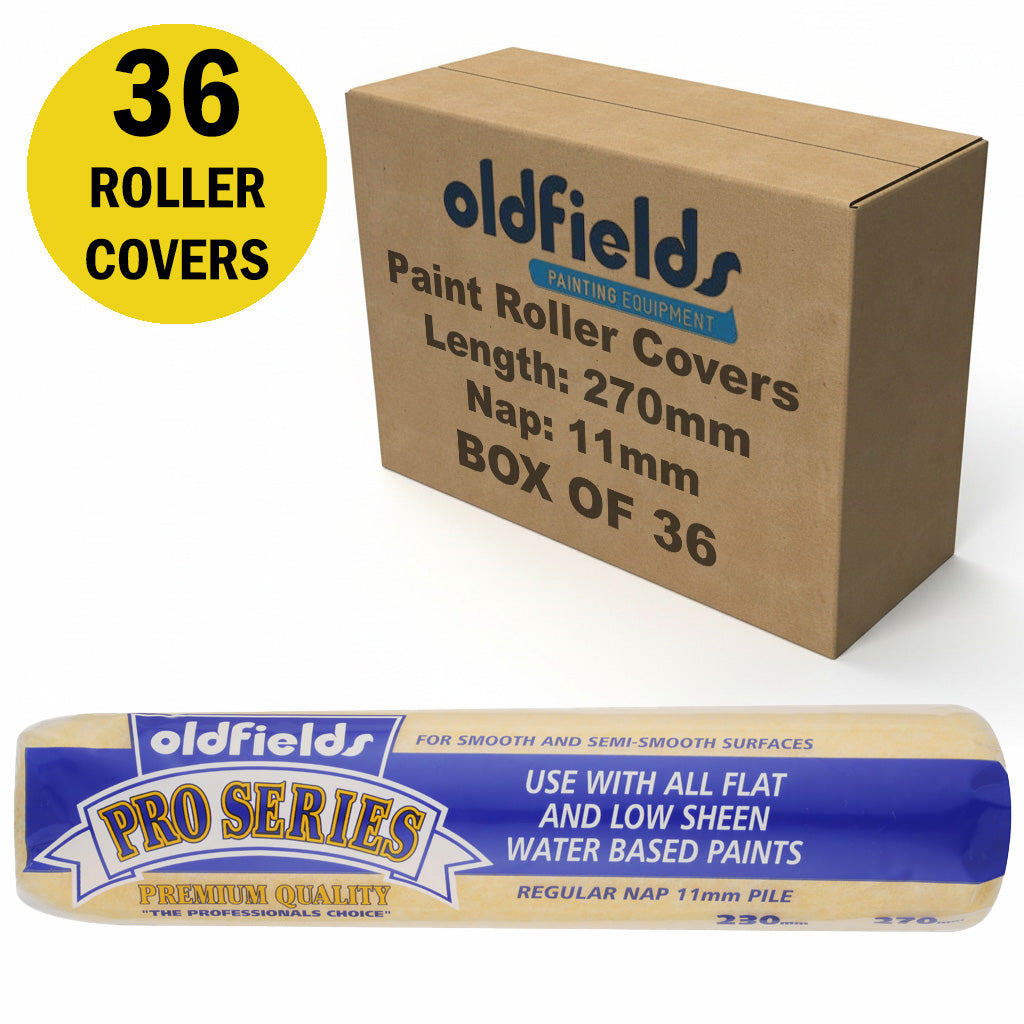 Oldfields Pro Series Paint Roller Covers 11mm Nap