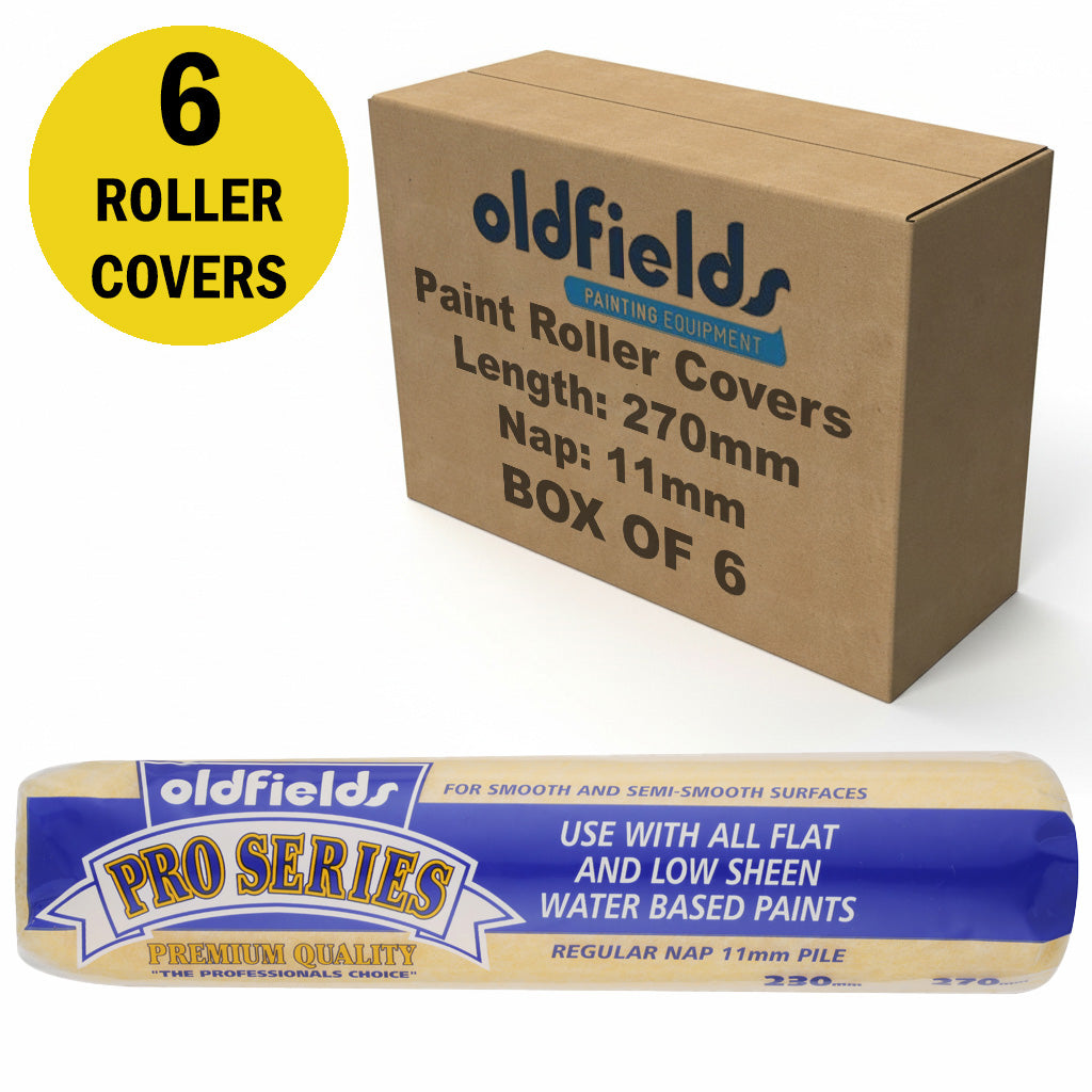 Oldfields Pro Series Paint Roller Covers 11mm Nap