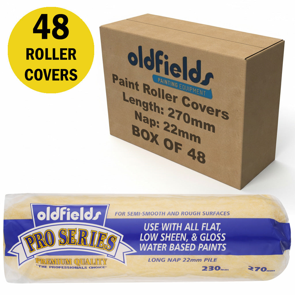 Oldfields Pro Series Paint Roller Covers Nap 22mm