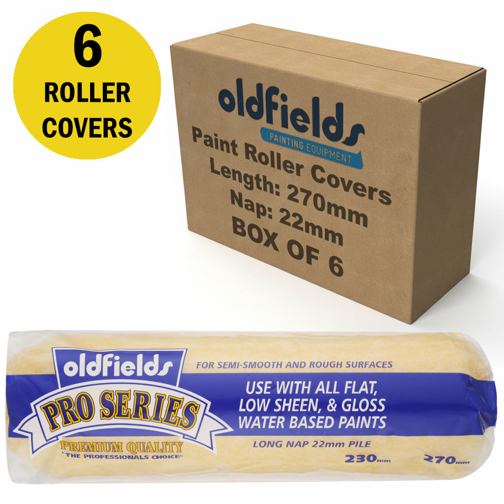Oldfields Pro Series Paint Roller Covers Nap 22mm
