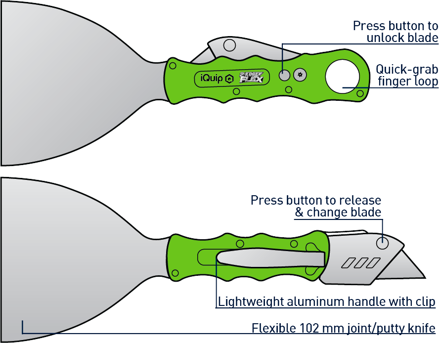 2EDGE Flex Utility & Joint Knife Combo