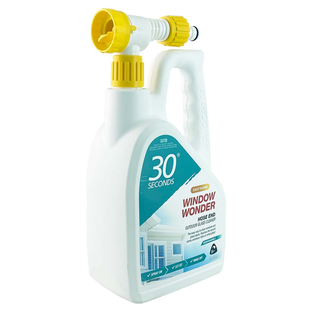 30 Seconds Window Cleaner 2L for Garden Hose