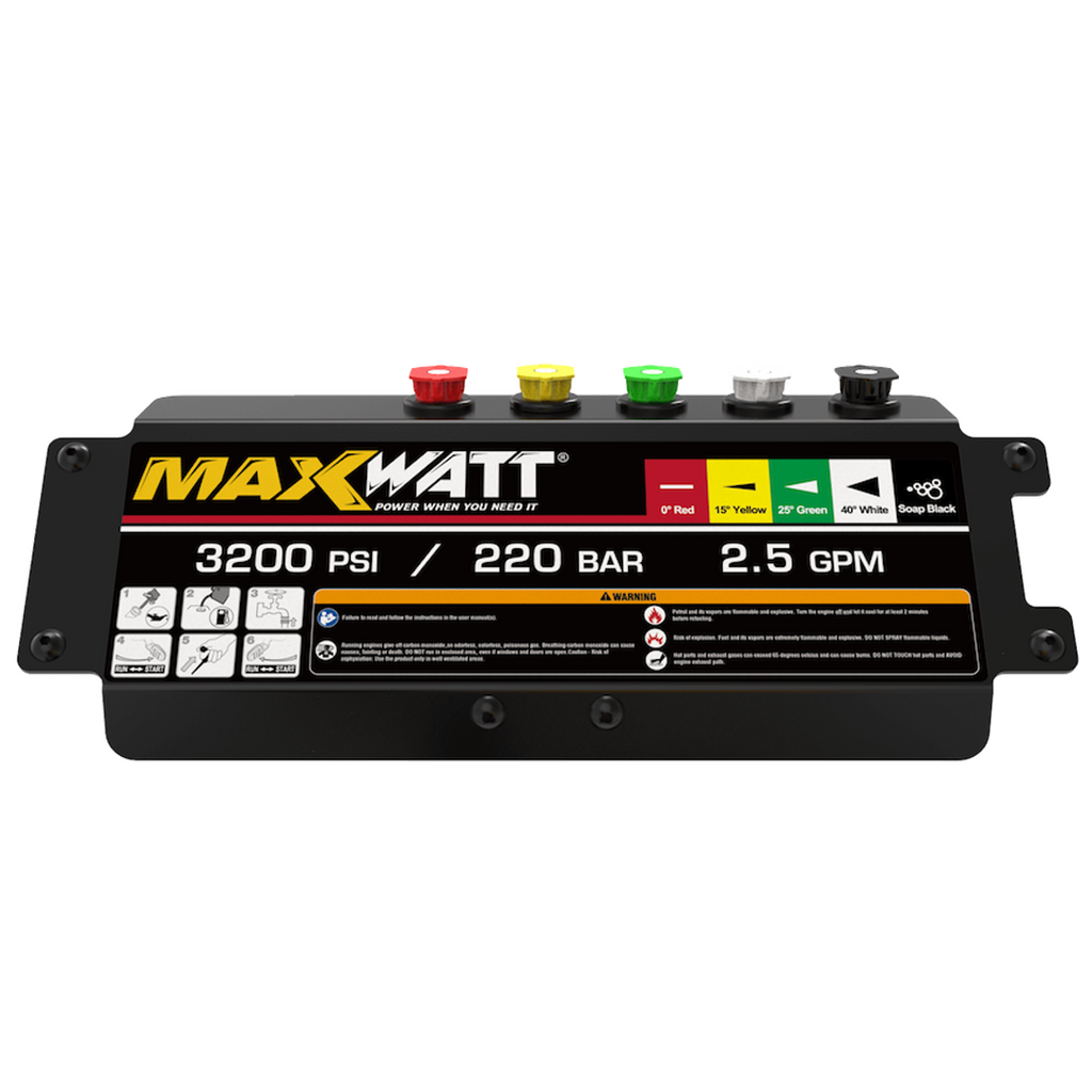 MaxWatt 3200 PSI Petrol High Pressure Washer