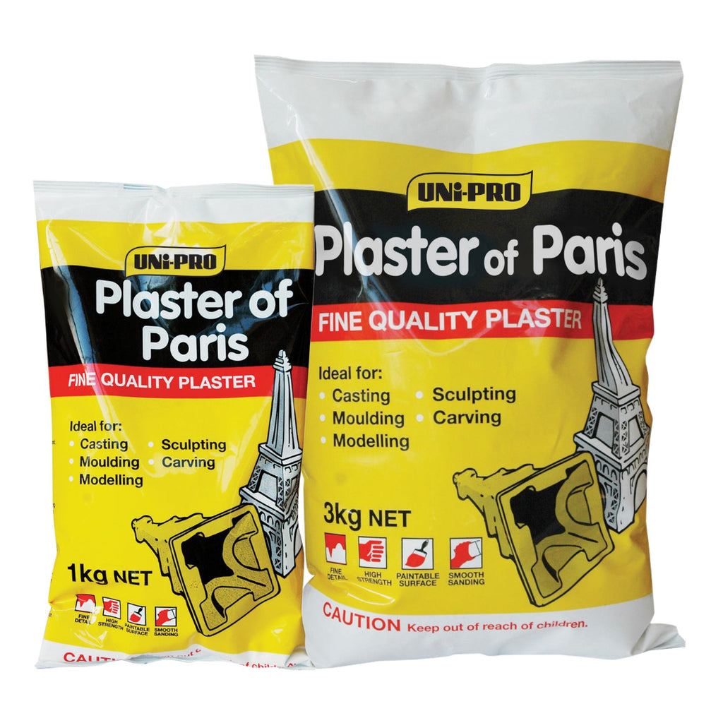 Uni-Pro Plaster Of Paris Molding Plaster Range - Sold by box