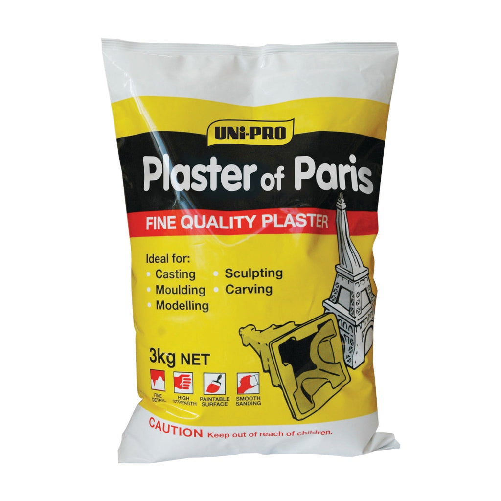 Uni-Pro Plaster Of Paris Molding Plaster Range - Sold by box