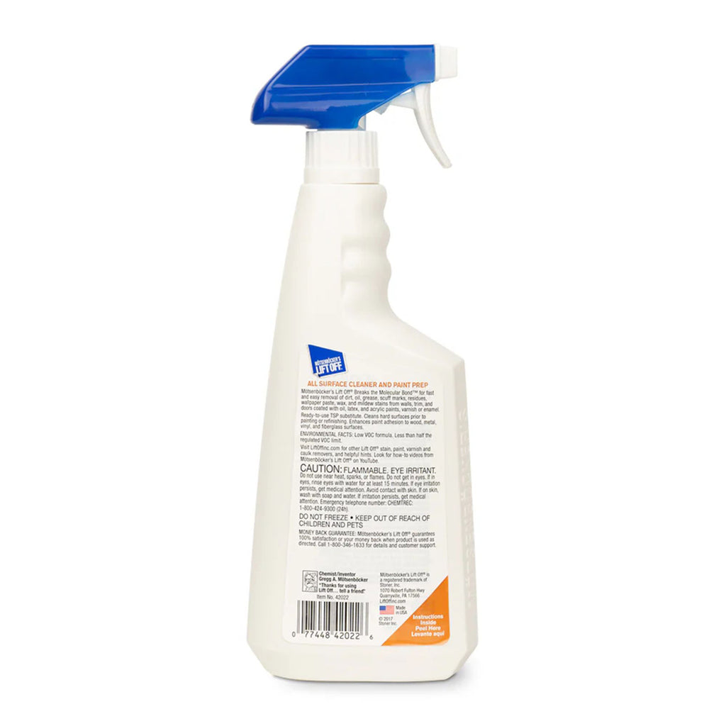 Lift Off Spray Surface Cleaner and Paint Prep