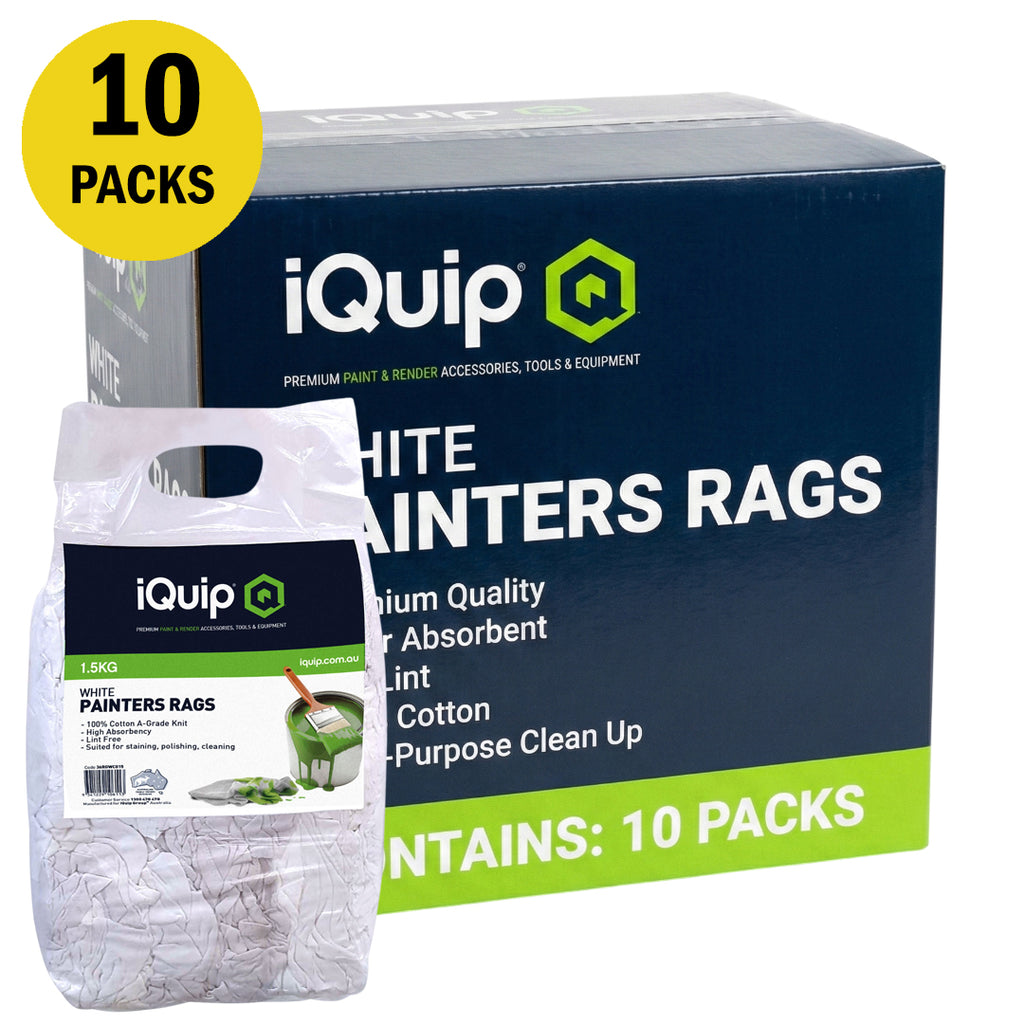 iQuip white Painters Rags 1.5kg