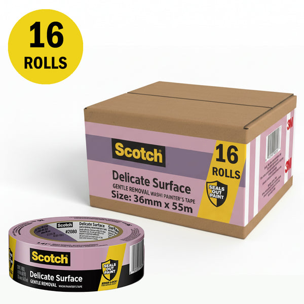 3M 2080 Delicate Masking Tape Purple 36mm x 55m