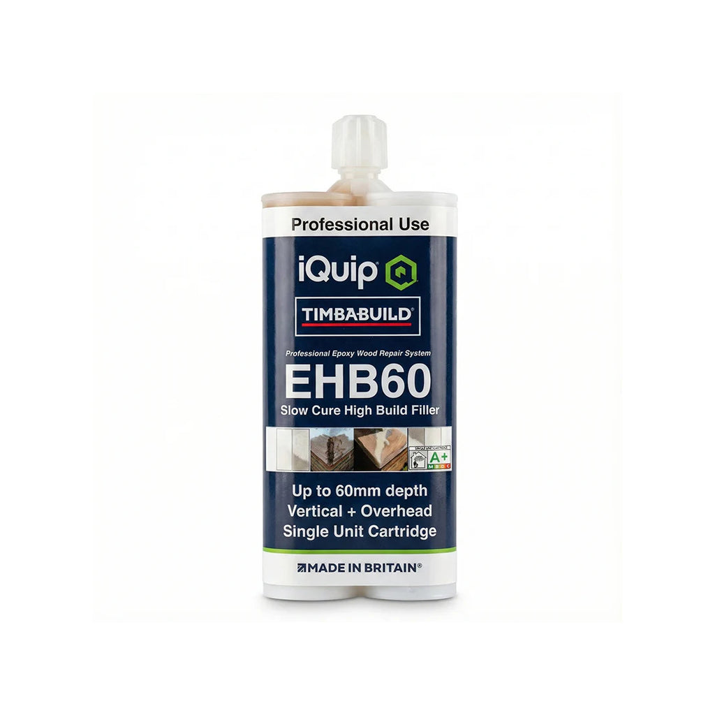 iQuip Timbabuild EHB60 slow cure high build epoxy filler for vertical and overhead repairs