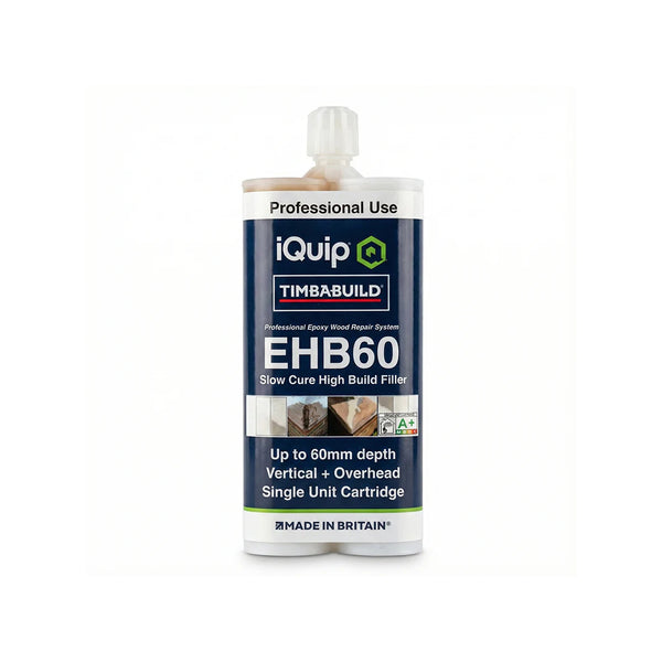 iQuip Timbabuild EHB60 slow cure high build epoxy filler for vertical and overhead repairs
