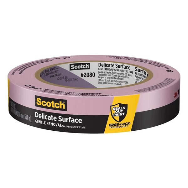 3M 2080 Delicate Masking Tape Purple 25mm x 55m