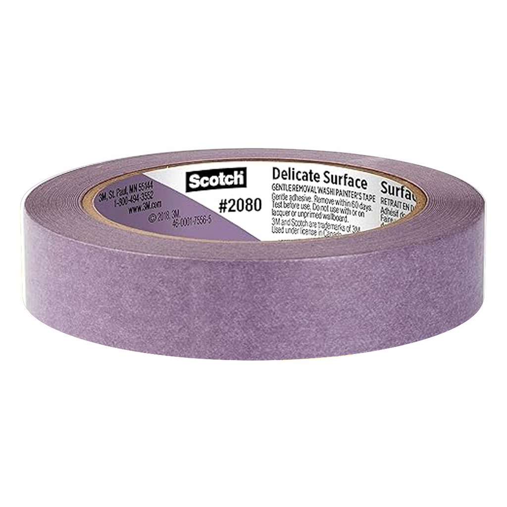 3M 2080 Delicate Masking Tape Purple 25mm x 55m