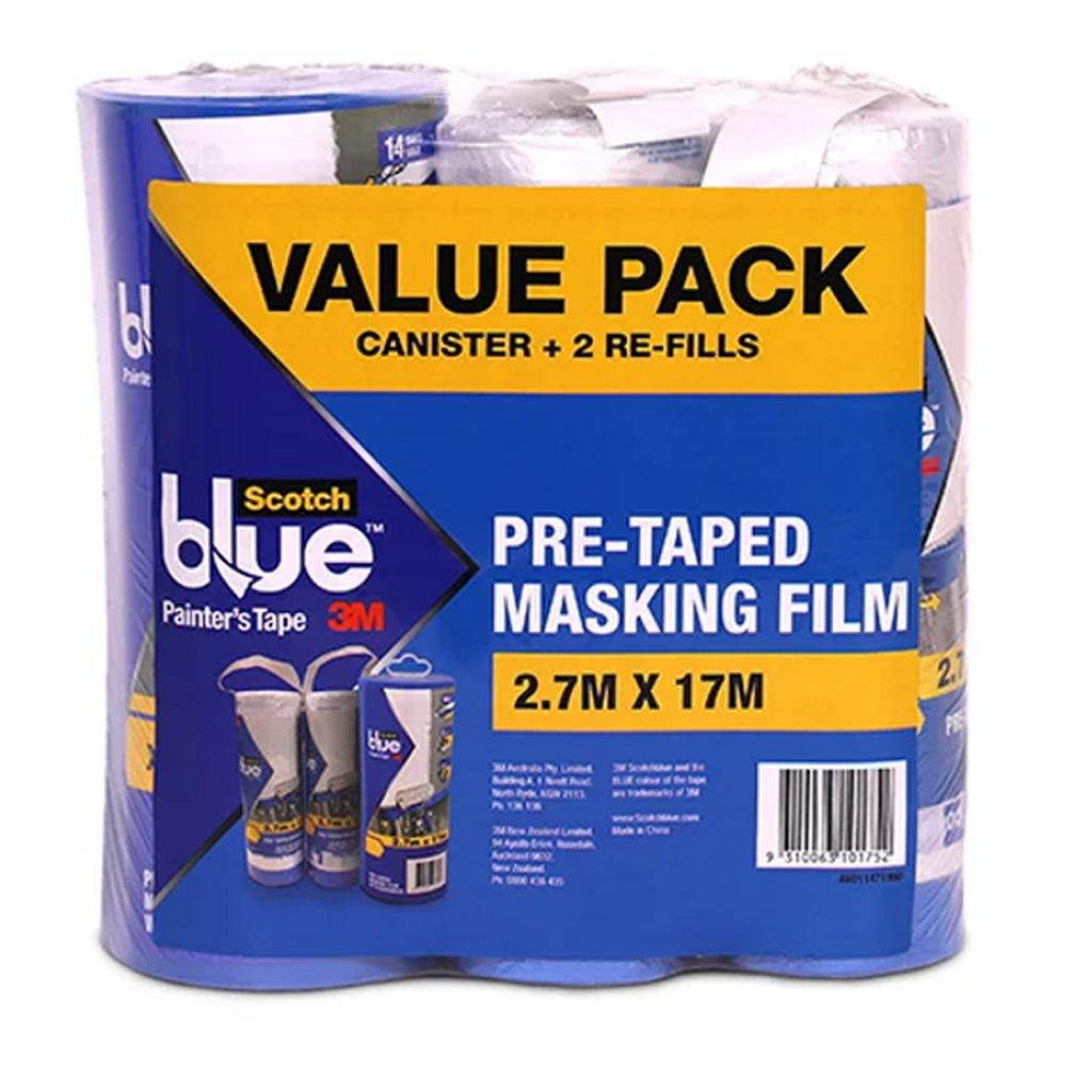 3M PT2090 Pretaped Masking Film Refill - Value Pack